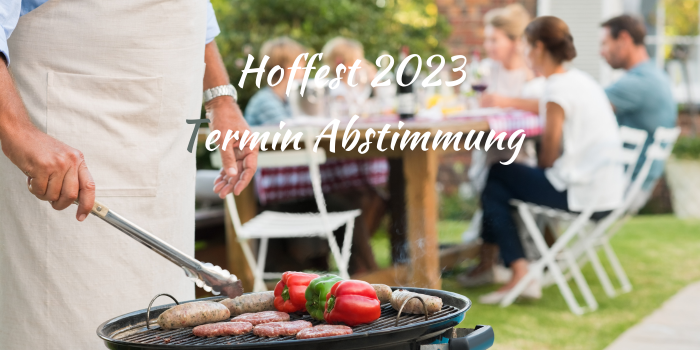 Hoffest 2023: Termin Abstimmung
